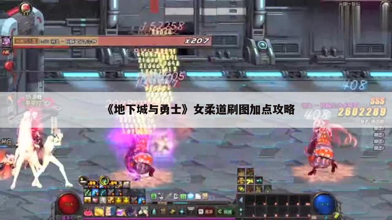 《地下城与勇士》女柔道刷图加点攻略