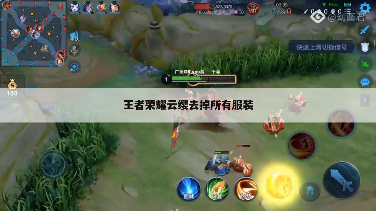 王者荣耀云缨去掉所有服装