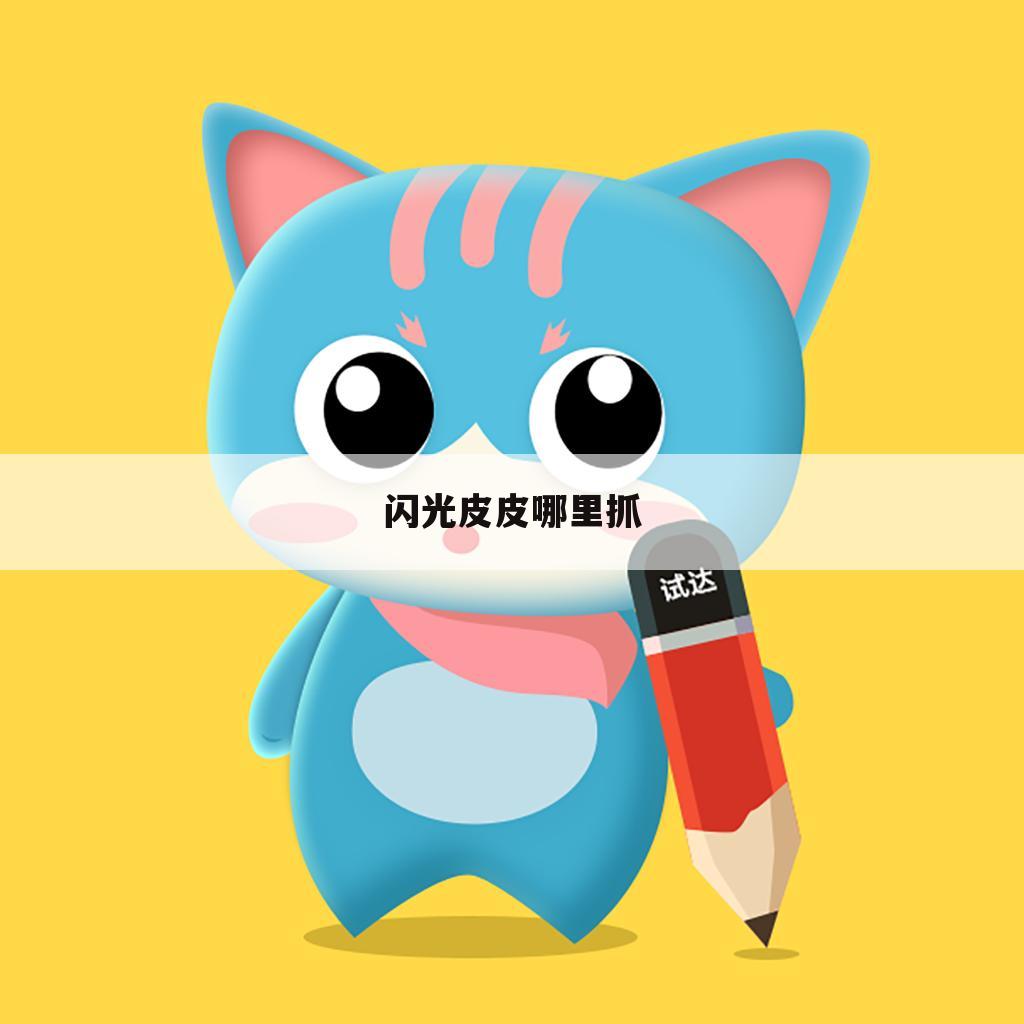 闪光皮皮哪里抓