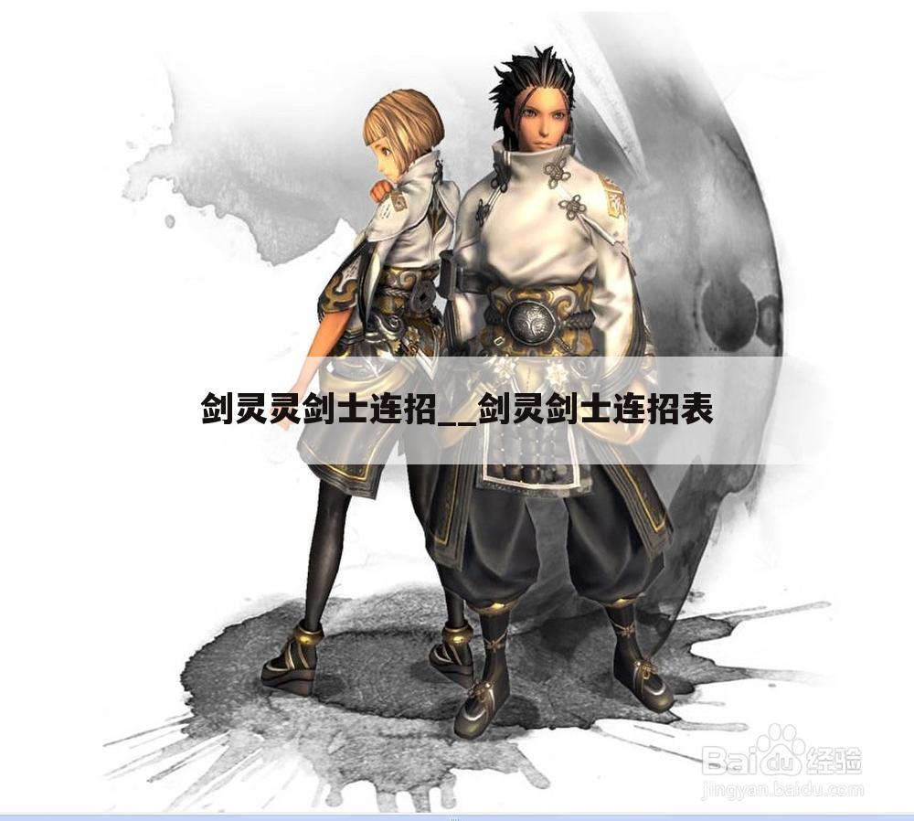 剑灵灵剑士连招__剑灵剑士连招表