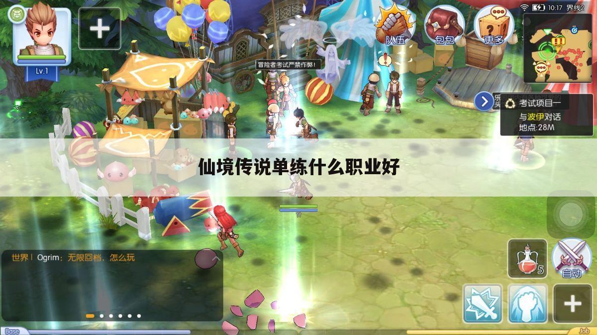 仙境传说单练什么职业好