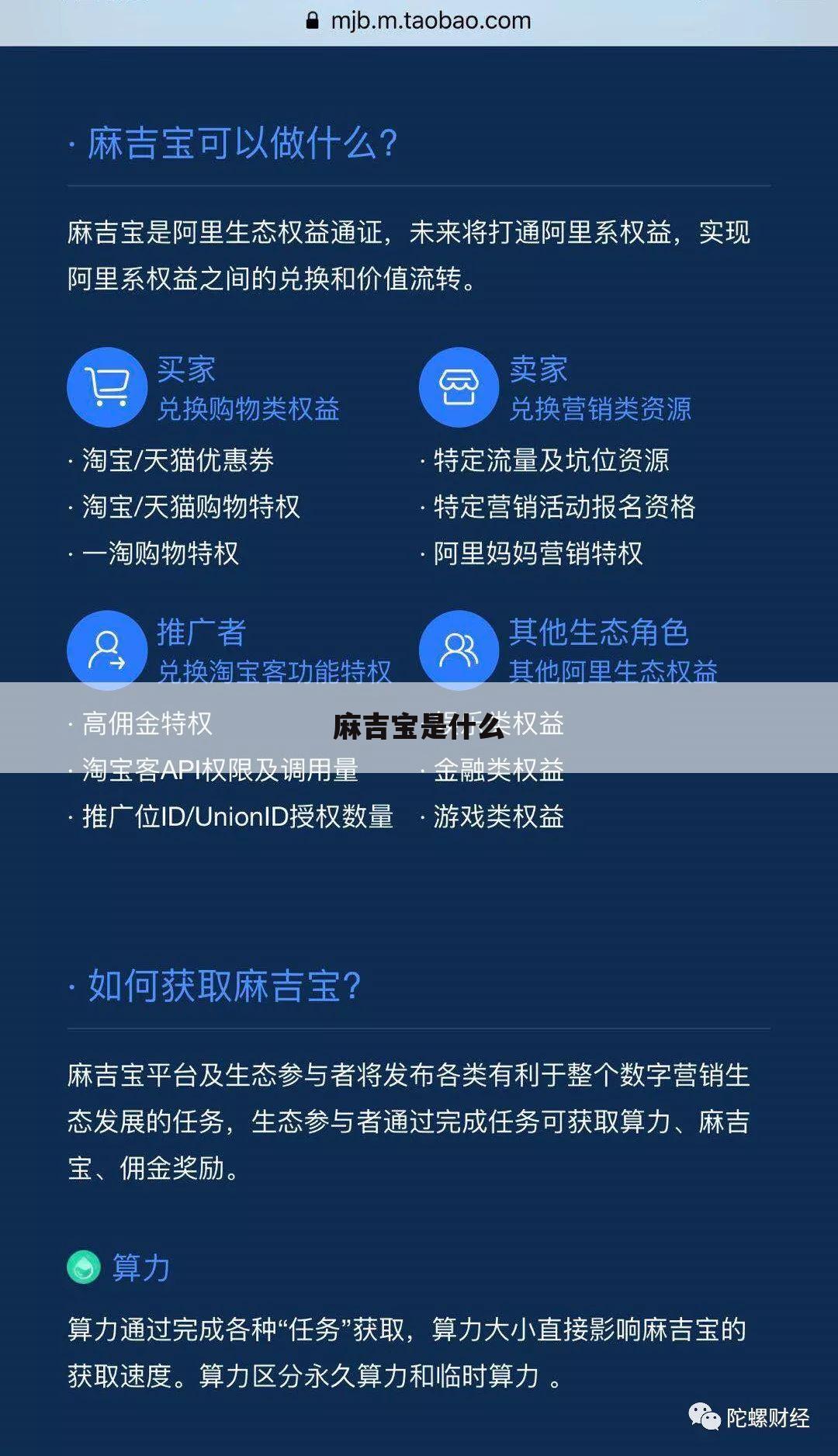 麻吉宝是什么