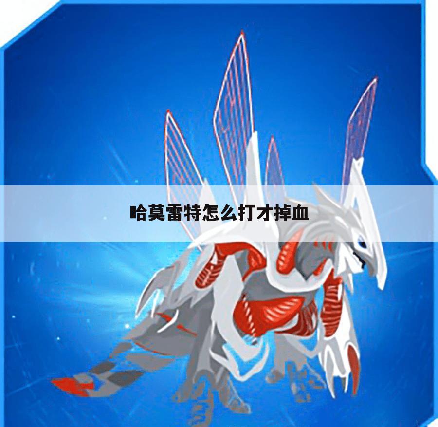 哈莫雷特怎么打才掉血