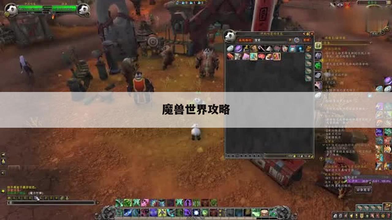 魔兽世界攻略
