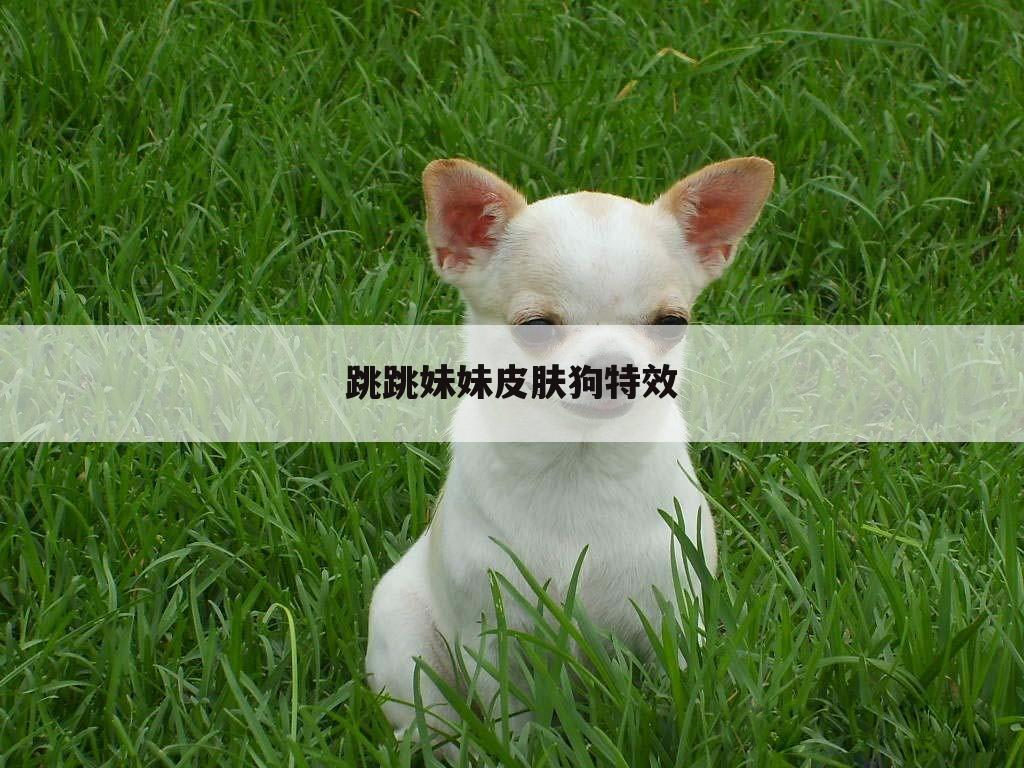 跳跳妹妹皮肤狗特效