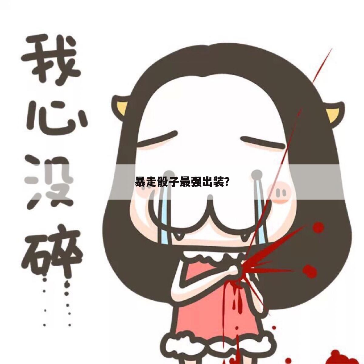 暴走骰子最强出装?