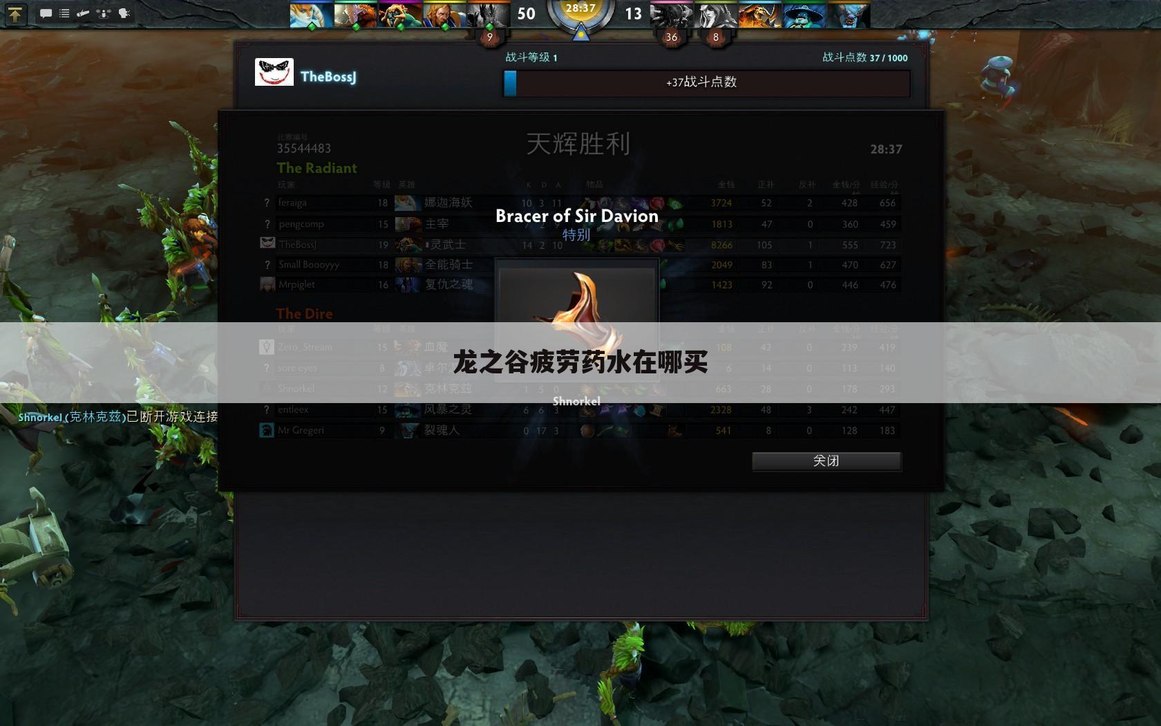 龙之谷疲劳药水在哪买