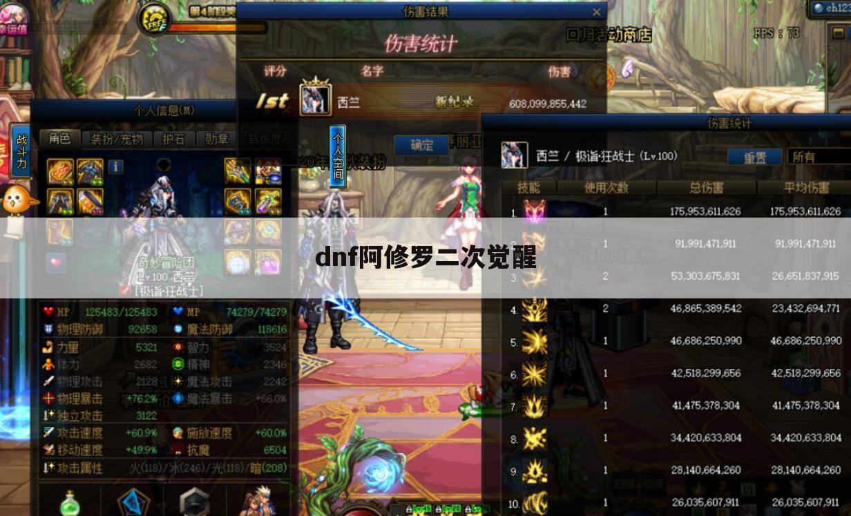 dnf阿修罗二次觉醒