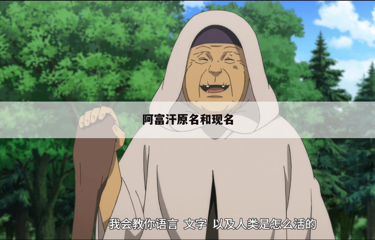 阿富汗原名和现名